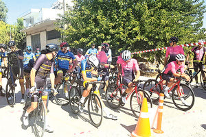 28α ΚΑΖΑΝΤΖΑΚΕΙΑ: Στιγμιότυπο απο τους ποδηλατικούς αγώνες