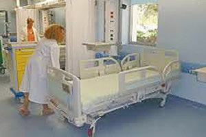 στη Μονάδα Εντατικής Θεραπείας Παίδων του Πανεπιστημιακού Νοσοκομείου Ηρακλείου