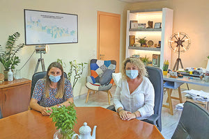 Συνάντηση με την υποπρόξενο της Μ. Βρετανίας η διοικήτρια της 7ης Υγειονομικής Περιφέρειας Κρήτης, Λένα Μπορμπουδάκη