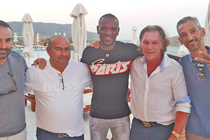 Την ευκαιρία να γνωρίσει την οικογένεια της Δαμάστας, είχε ο βετεράνος άσος της Μπαρτσελόνα και του Ολυμπιακού Ερικ Αμπιντάλ