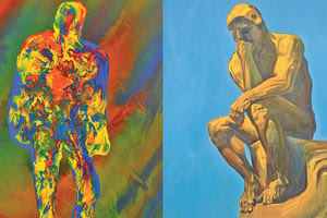 έκθεση ζωγραφικής “Ο αναθρών ά όπωπε” του Κώστα Κουνάλη