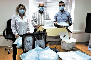 Λ.  Μπορμπουδάκη, Λ. Βαμβακάς, Δ. Αγαπίου