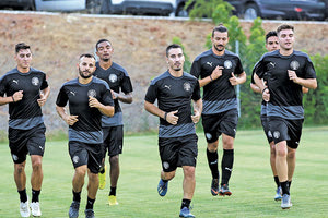 προπόνηση του ΟΦΗ