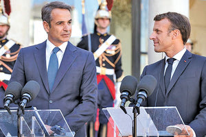 Μητσοτάκη- Μακρόν