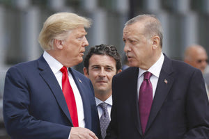 Ο Ντόναλντ Τραμπ με τον Ρετζέπ Ταγίπ Ερντογάν