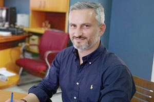 O αντιδήμαρχος Γιάννης Αναστασάκης