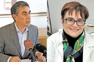 Ο κ. Κατσαράκης και η κ. Μητράκη