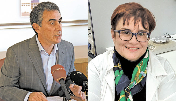 Ο κ. Κατσαράκης και η κ. Μητράκη