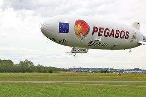 Η ατμοσφαιρική ρύπανση πάνω από μία ήπειρο με τη χρήση ενός αερόπλοιου Zeppelin από το ΙΤΕ