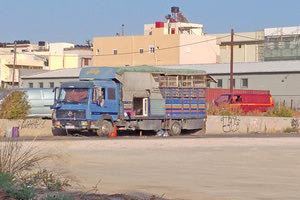 καταυλισμός Ρομά στην περιοχή του Νέου Κόσμου