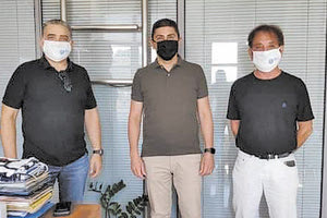 Από τη συνάντηση του κ. Αυγενάκη με τους κ.κ. Στεφανουδάκη, Μανουσάκη