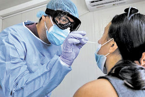 τεστ για κρούσματα κοροναϊού