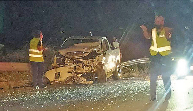 Θανατηφόρο τροχαίο έξω από την Αγία Βαρβάρα