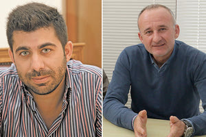 Ο κ. Μακράκης και ο κ. Ρηγάκης (δεξιά)