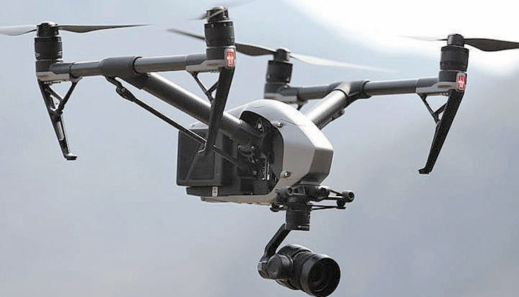 τα drones της πυροσβεστικής