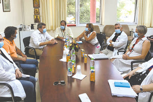 το Βενιζέλειο επισκέφθηκε ο βουλευτής Ηρακλείου του ΣΥΡΙΖΑ Νίκος Ηγουμενίδης