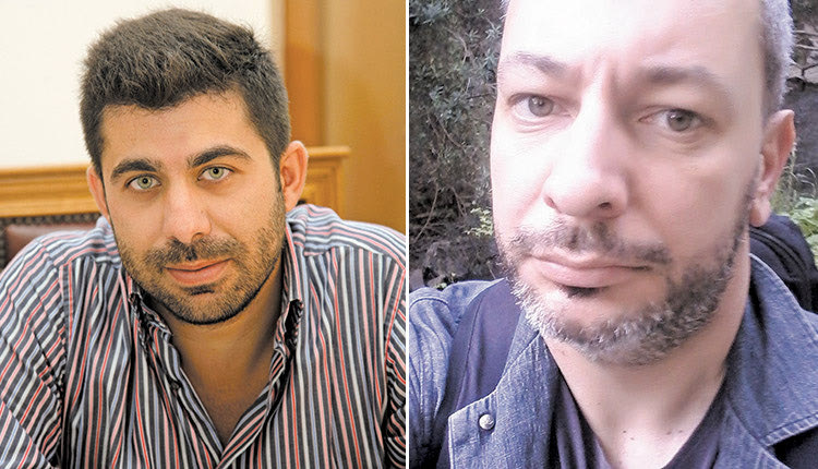 Ο κ. Μακράκης και ο κ. Κουτσαυτάκης (δεξιά)