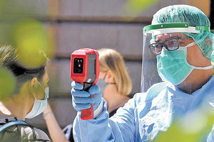 θερμομέτρηση για κρούσματα covid-19