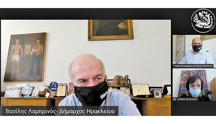 Από τη χθεσινή διαδικτυακή συνέντευξη του δημάρχου για την δίχρονη προσχολική αγωγή
