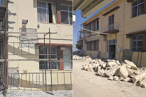 Tο 21ο Δημοτικό σχολείο Ηρακλείου στη Φορτέτσα εξακολουθεί να είναι εργοτάξιο