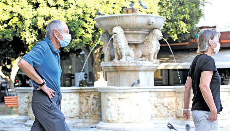 Υποχρεωτικής χρήσης μάσκας Ηράκλειο