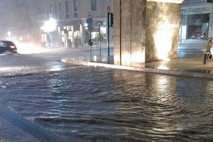 πλημμύρισε το Ηράκλειο ο Ιανός