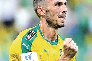 Ο Απόστολος Γιάννου από την ΑΕΚ Λάρνακας στον ΟΦΗ