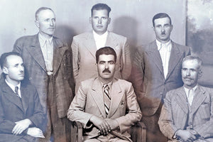 Προεδρείο Συλλόγου Εργολάβων Ηρακλείου, 1932.