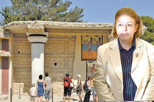 Η Υπουργός Πολιτισμού Λίνα Μενδώνη για την ένταξη των μινωικών ανακτόρων στον κατάλογο των μνημείων παγκόσμιας πολιτιστικής κληρονομιάς