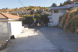 Τεχνικές εργασίες αναβάθμισης των οδεύσεων του οικισμού των Άνω Μουλίων,