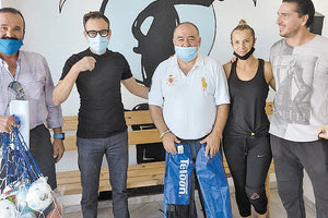 Από την επίσκεψη της Δομής Φ.Α. στο Ειδικό Γυμνάσιο