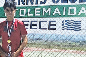 ΤΕΝΙΣ: Ο Μπουνάκης του «Ηράκλειο» πήρε δύο μετάλλια στο Εθνικό Πρωτάθλημα