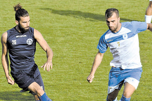 Ο Κουσίδης στο ματς του Ηροδότου με τον ΑΟΑΝ