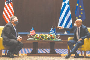 Νίκος Δένδιας και Μάικ Πομπέο