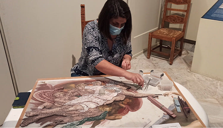 «Ψηφιδογραφίες» στη Βασιλική του Αγίου Μάρκου