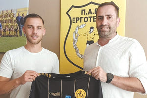 Ο Ποζατζίδης με τον γενικό διευθυντή του Εργοτέλη Γιώργο Τουτζάρη