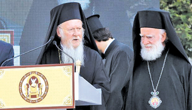 Ο Οικουμενικός Πατριάρχης και ο Αρχιεπίσκοπος Κρήτης