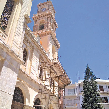 έργα στον Άγιο Μηνά