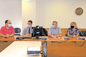 Η διαδικτυακή συνάντηση υποδοχής και ενημέρωσης των πρωτοετών φοιτητών της Ιατρικής Σχολής