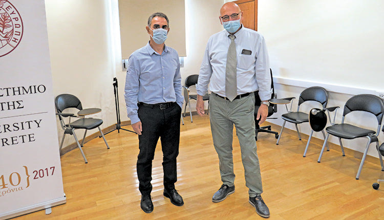 Οι κ.κ. Κατσαράκης και Κοντάκης