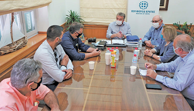 στο πλαίσιο συνεδρίασης της Τοπικής Επιτροπής Διαχείρισης Αστερουσίων, παρουσία του προέδρου της Ελληνικής Εθνικής Επιτροπής ΜΑΒ / UNESCO καθηγητή Μιχάλη Σκούλλου