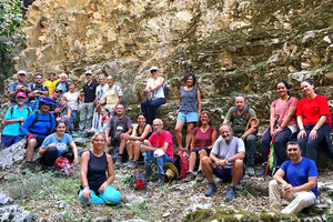 Το εντυπωσιακό κι άγριο φαράγγι του Τσιγκούνη διέσχισαν τα μέλη του Ορειβατικού Συλλόγου Αγίου Νικολάου