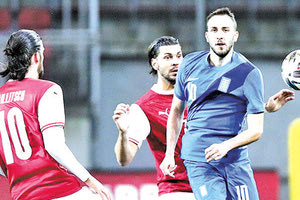 Με τον Δημήτρη Πέλκα η Εθνική ομάδα ποδοσφαίρου