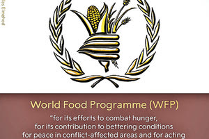 Στο Επισιτιστικό Πρόγραμμα του ΟΗΕ πηγαίνει το Νόμπελ Ειρήνης