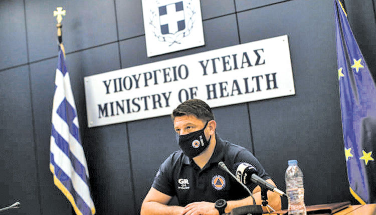 ο υφυπουργός Πολιτικής Προστασίας και Διαχείρισης Κρίσεων, κ. Νίκος Χαρδαλιάς