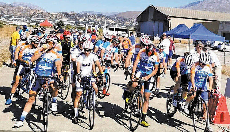 οι ποδηλάτες του Τάλως ΑμεΑ στο FESTOS EUROPEAN CUP