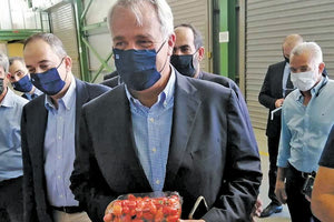 Τους εκπροσώπους αγροτικών συλλόγων απ’ όλη την Κρήτη πρόκειται να συναντήσει ο Υπουργός Αγροτικής Ανάπτυξης Μάκης Βορίδης