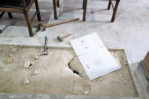 Νέα σκάμματα εντός του ναού του Αγίου Μηνά στο πλαίσιο των ερευνητικών εργασιών