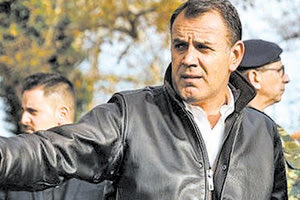 Ο υπουργός Εθνικής 'Αμυνας Νίκος Παναγιωτόπουλος