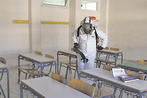 Απολύμνση στα σχολεία